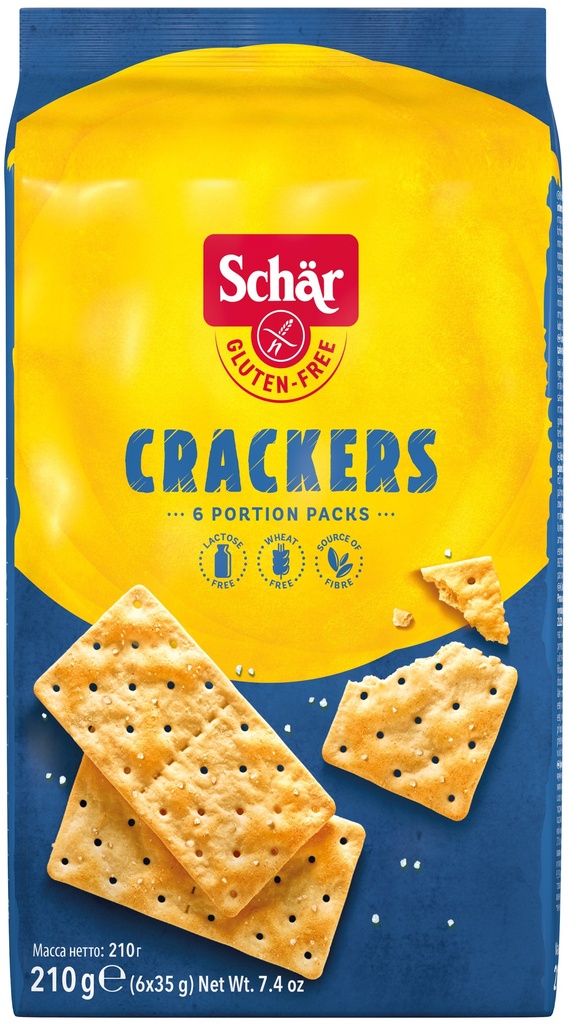 Schär crackers 210g (6x35g)