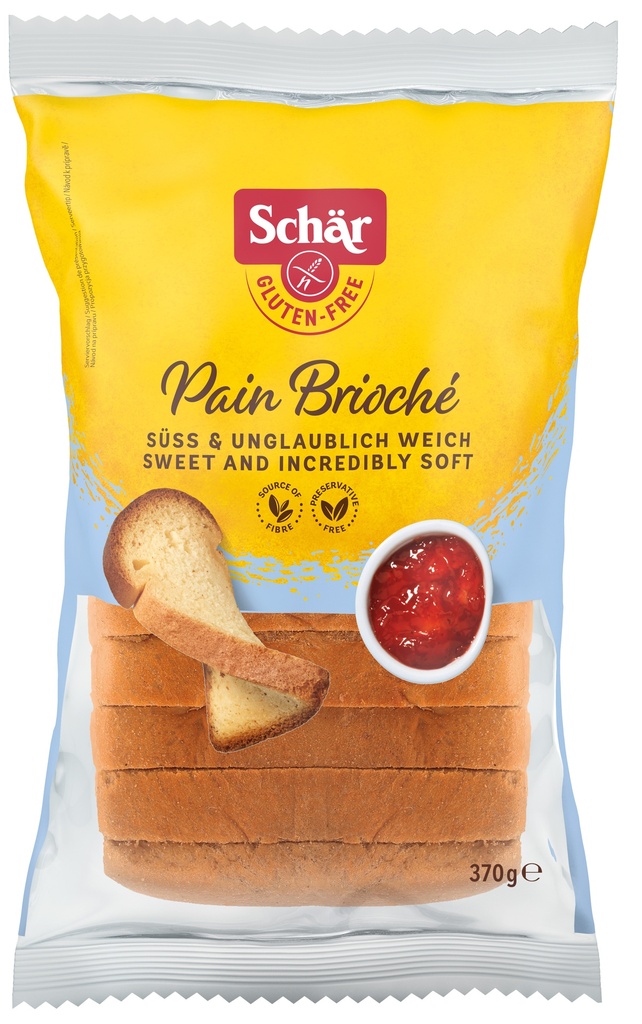 Schär brioche bread 370g