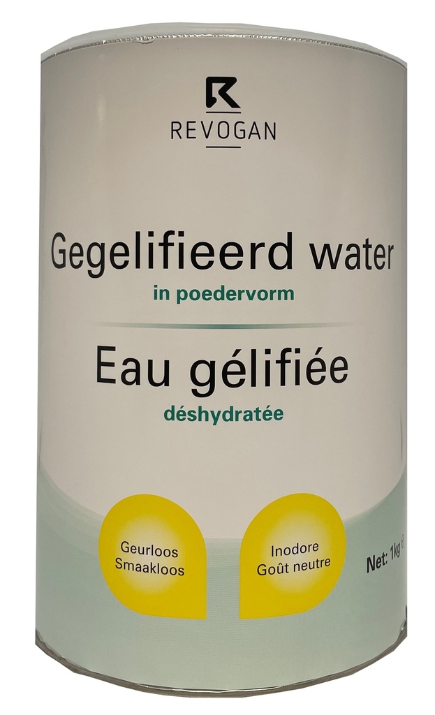 Revogan eau gelifiée (déshydratée) neutre 1kg