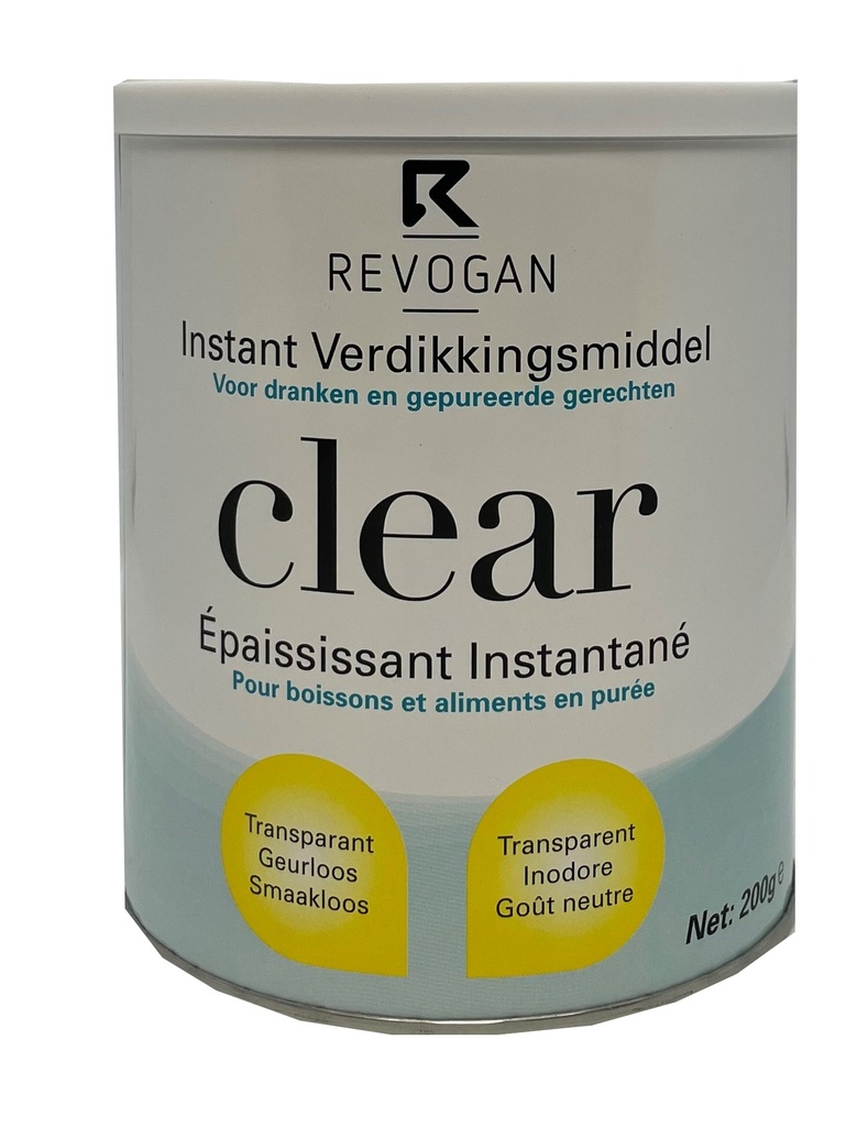 Revogan instant verdikkingsmiddel Clear 200g