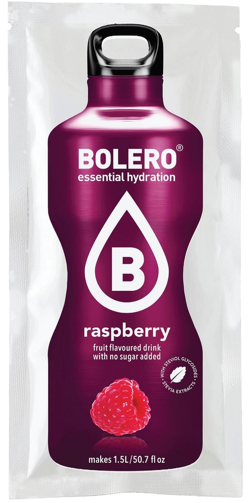 Bolero boisson aromatisée framboise 9g x 24