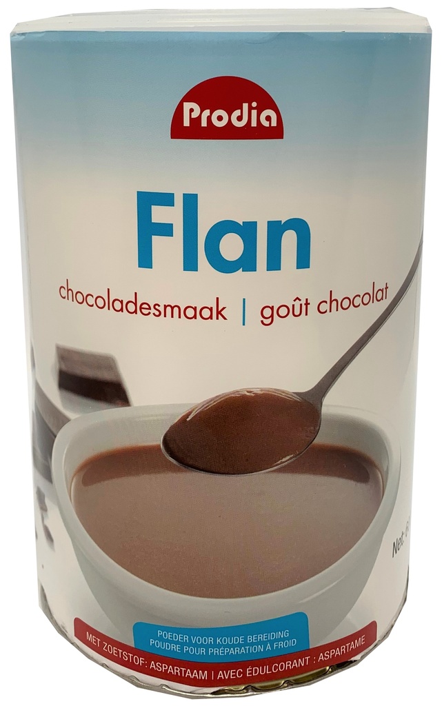 Prodia flan chocolade 600g zoetstof - 3013406