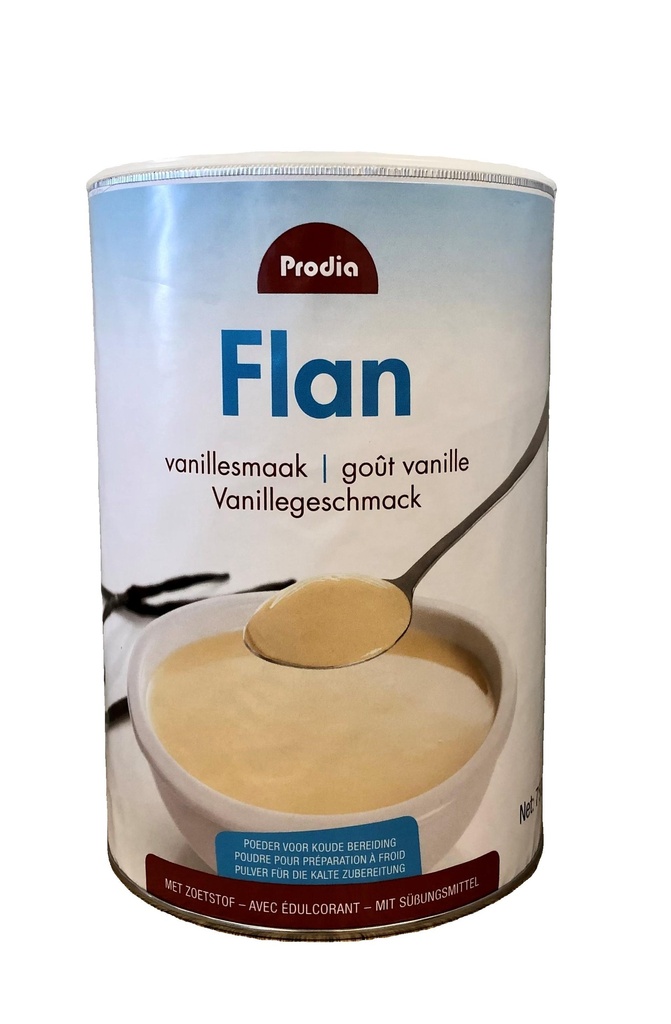 Prodia flan vanille 750g édulcorant