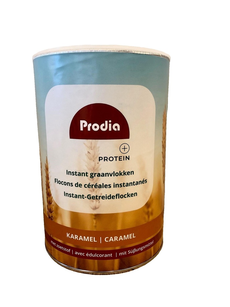 Prodia instant graanvlokken karamel HP 780g zoetst