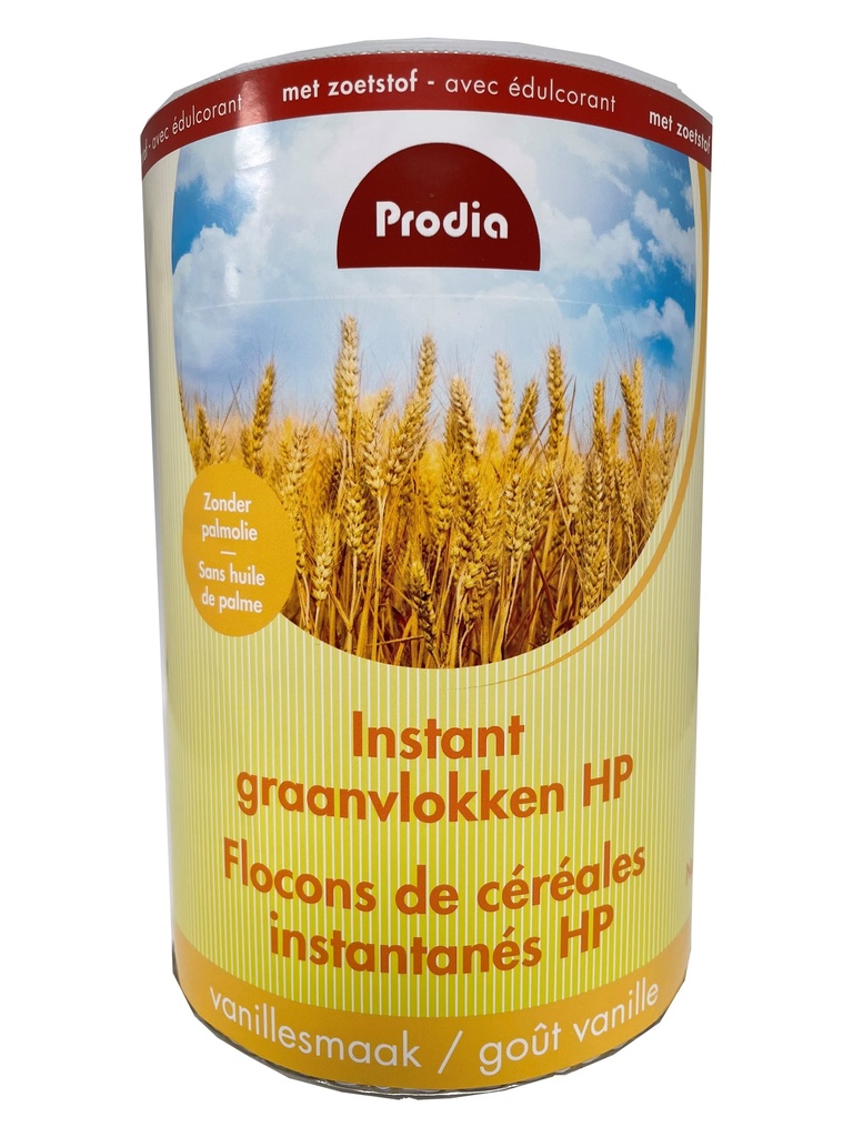 Prodia instant graanvlokken vanille HP 780g zoetst - 4585980