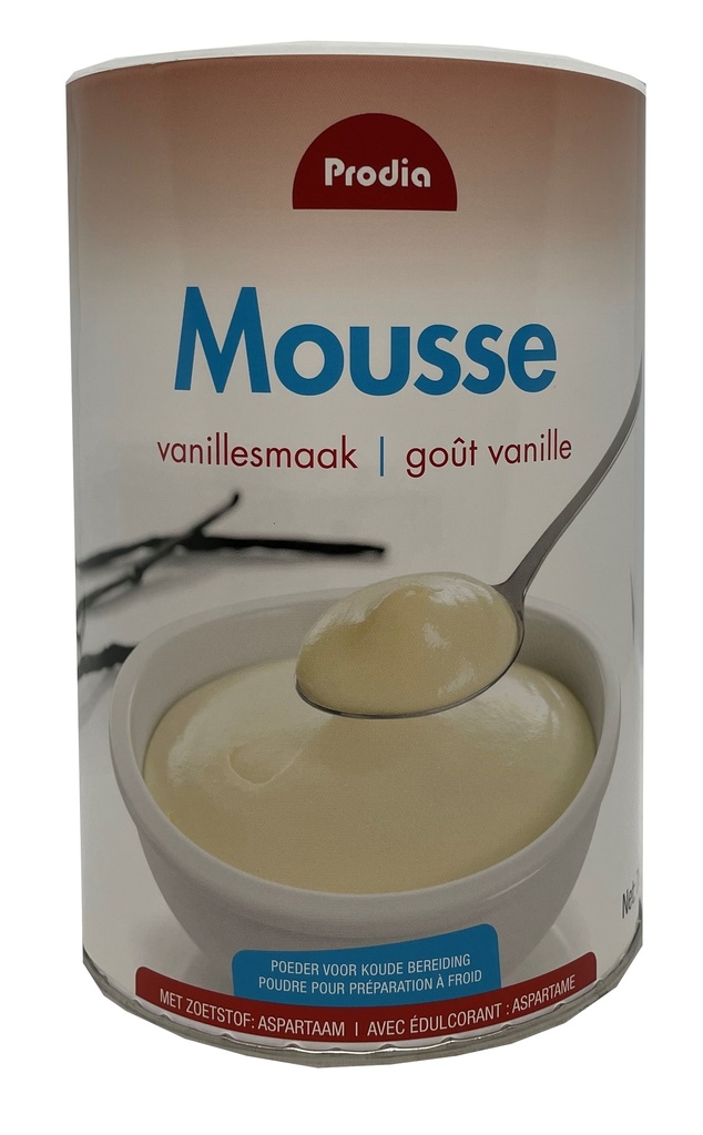 Prodia mousse à la vanille 760g édulcorant