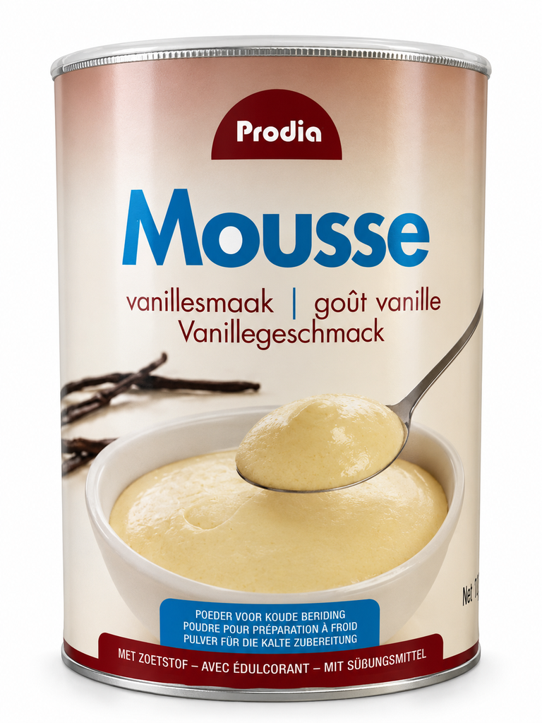 Prodia mousse vanilla 760g sweetener