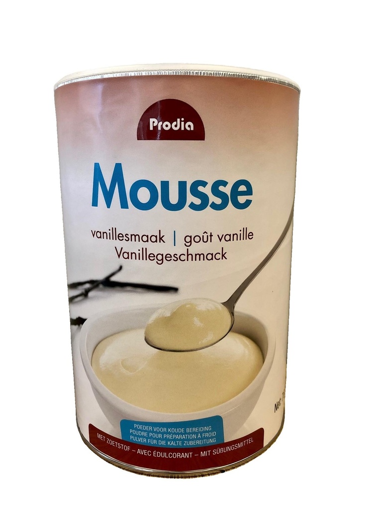 Prodia mousse vanilla 760g sweetener