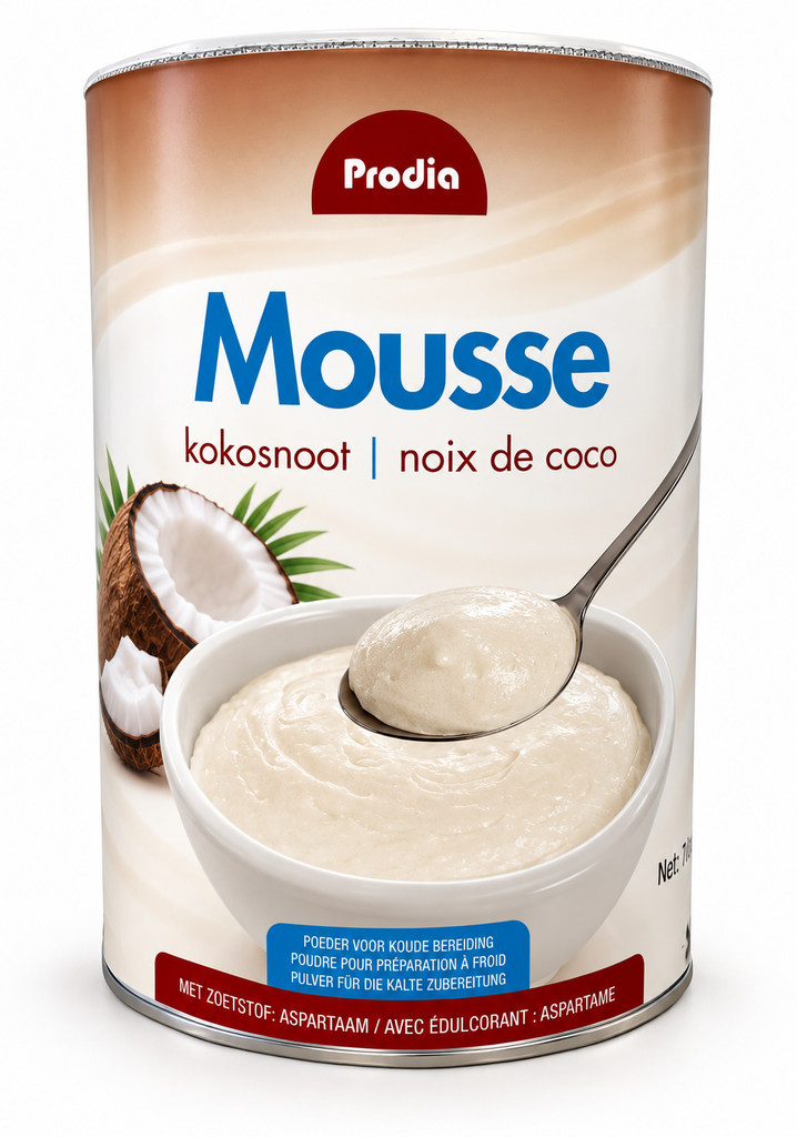 Prodia mousse kokos 760g zoetstof