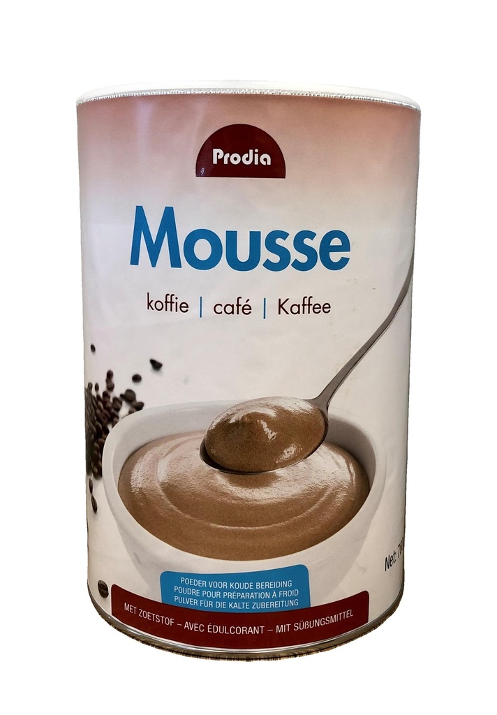 Prodia mousse koffie 760g zoetstof