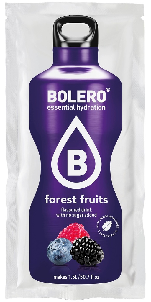 Bolero boisson aromatisée fruits des bois 9g x 24