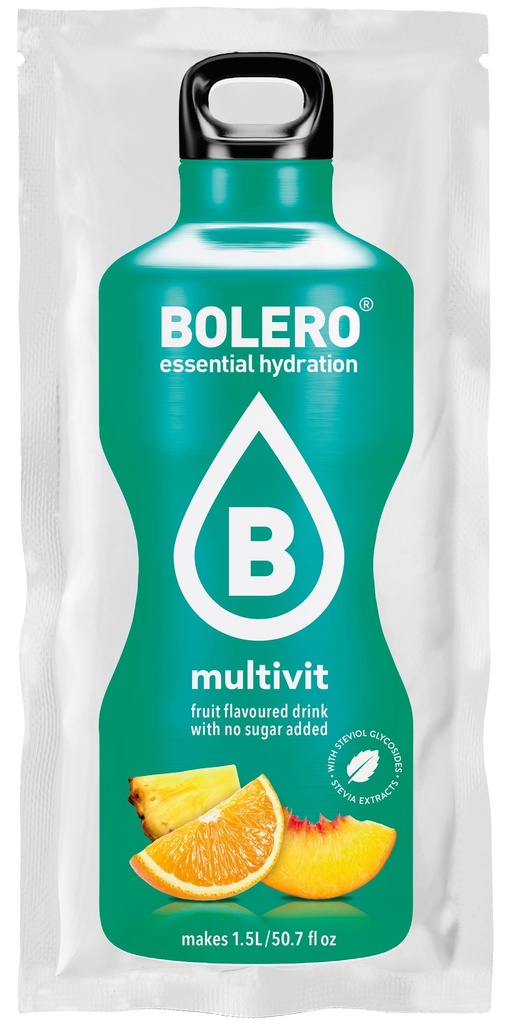 Bolero boisson aromatisée multi vitamines 9g x 24