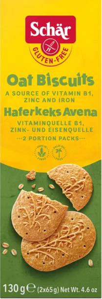 Schär Avena Oat biscuits 130g