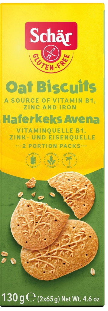 Schär Avena biscuits à l'avoine 130g