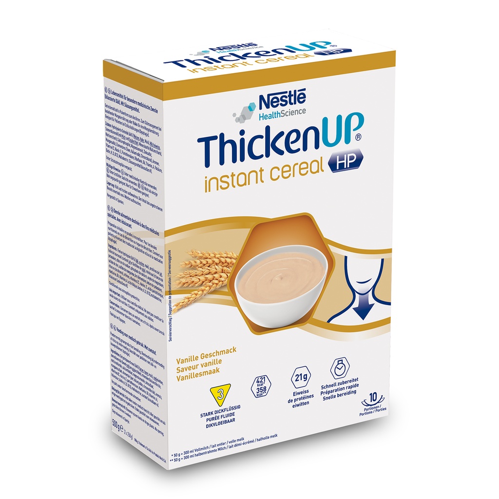 Nestlé ThickenUp instant céréal HP vanille 500g