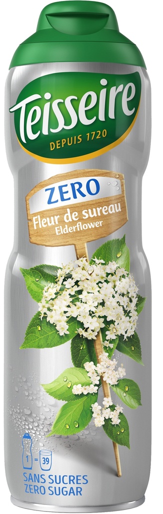 Teisseire zéro vlierbloessem 60cl