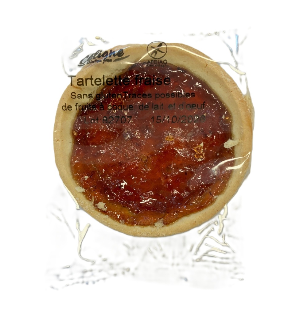 Céliane aardbeientaartje 21,7g x 80