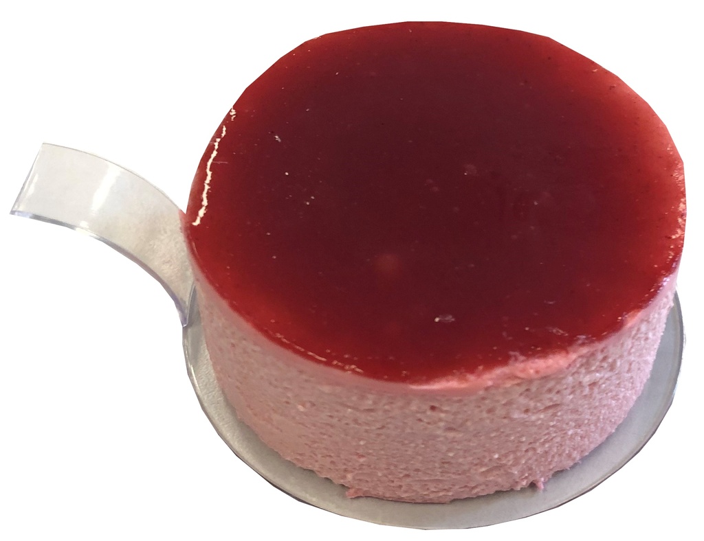 Prodia gâteau mousse framboise Lact°/glu° 12 x 70g sur