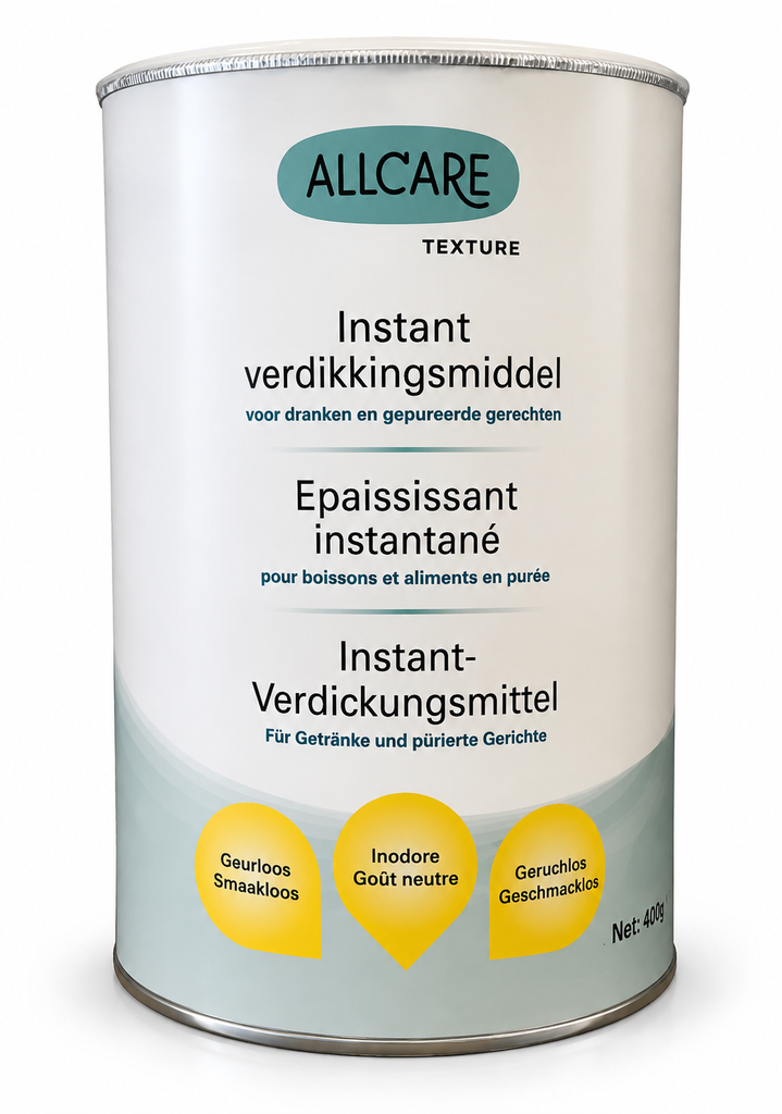 Allcare instant verdikkingsmiddel 400g 