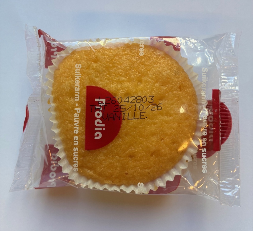 Prodia cake goût vanille 40g x 24 sans sucre