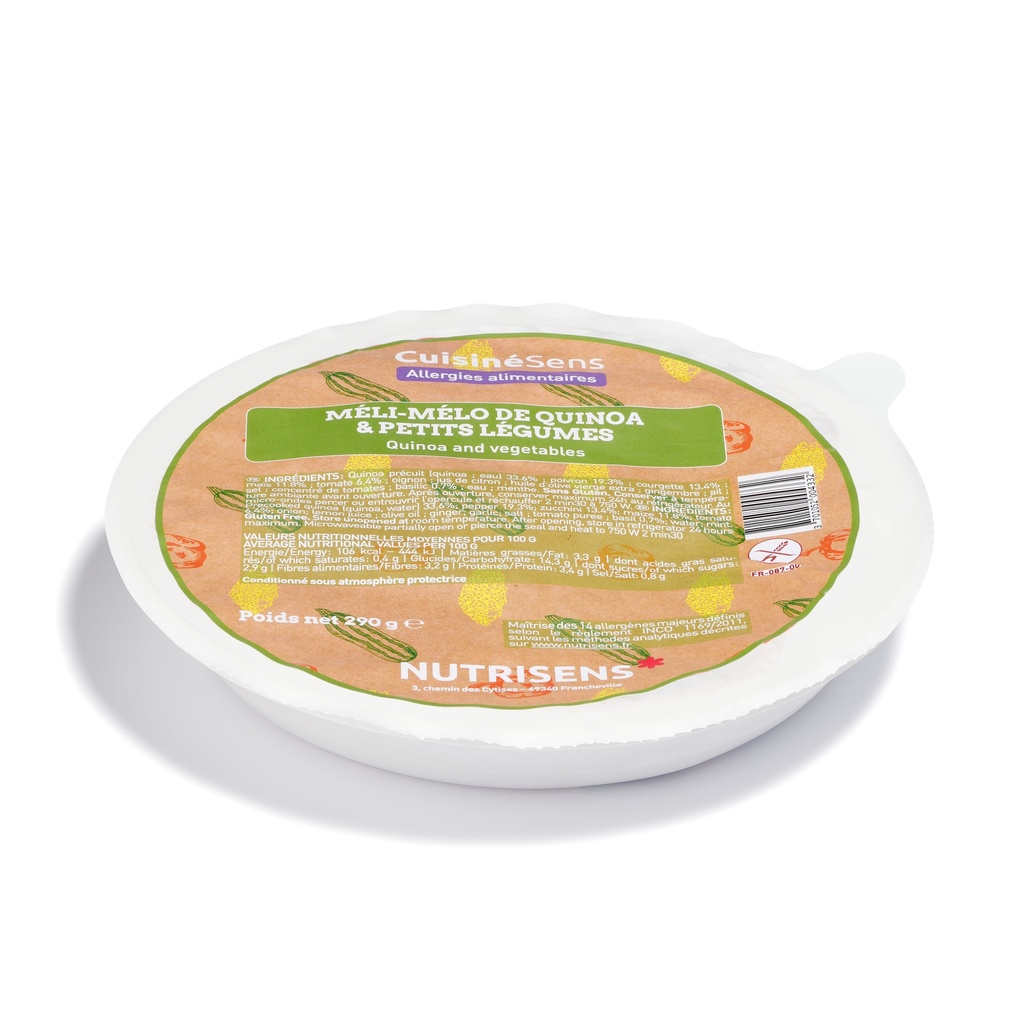 NS all°(14) méli mélo van quinoa & groentjes 280g - 5817291