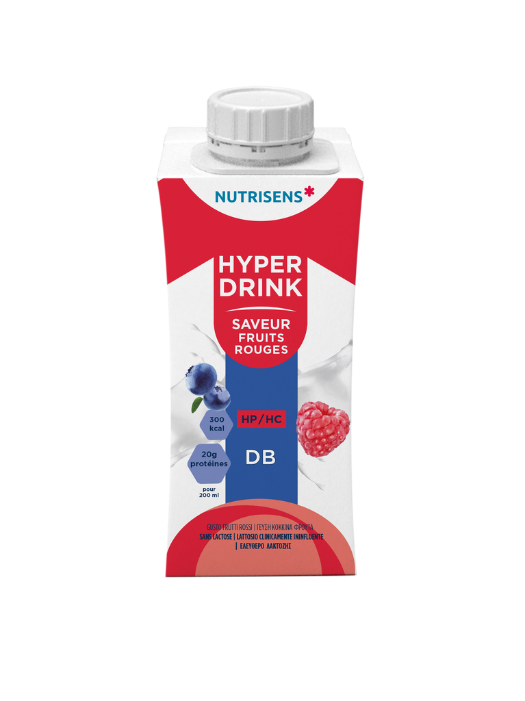 NS hyperdrink DB saveur fruits rouges 200ml x 4 HP/HC - 4493508