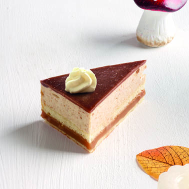 Prodia tarte spéculoos caramel 60g x 20 pauvre en sucre surgelé