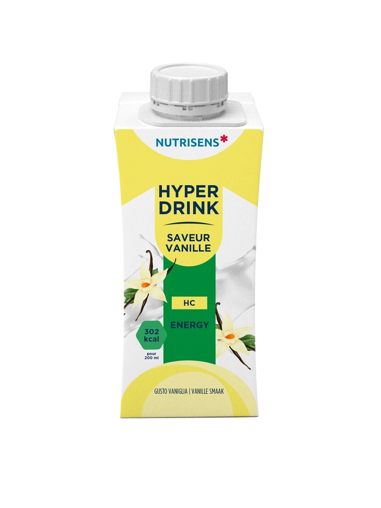 NS hyperdrink energy vanillesmaak 200ml x 24 HC 