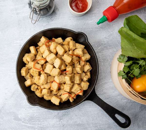 Quorn en dés 1,5kg surgelé