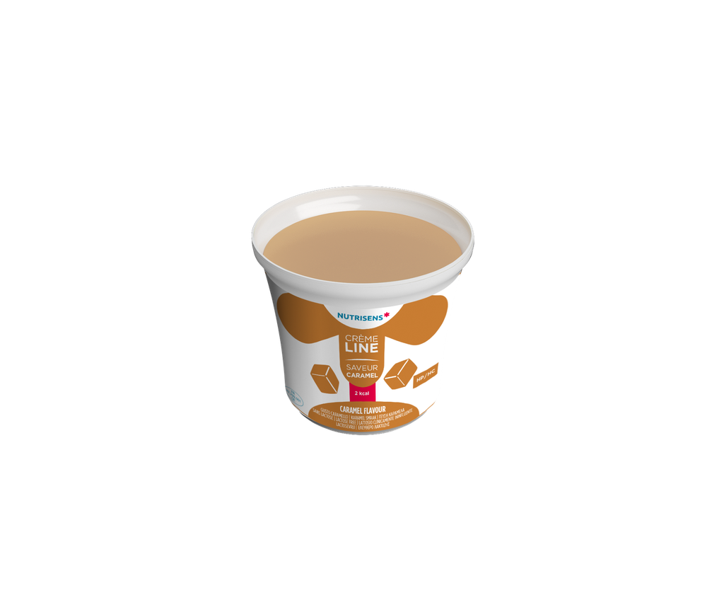 NS crèmeline 2Kcal karamelsmaak 125g x 4 - 4493367