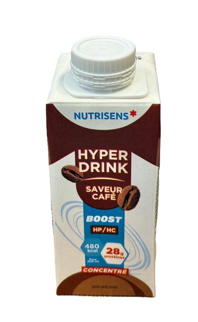 NS hyperdrink boost chocoladesmaak 200ml x 4 HP/HC