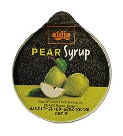 Aldia sirop de poire 25g x 200