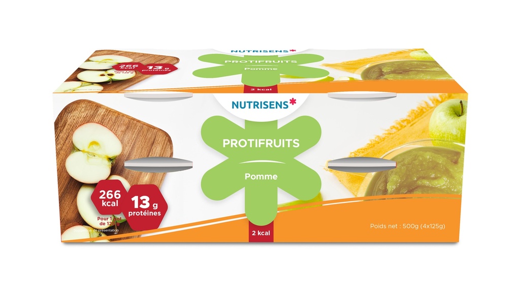 NS proti-fruits pomme 125g x 4 HP/HC 