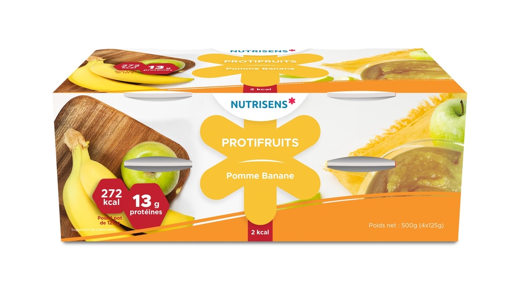 NS proti-fruits Apfel/Banane 125g x 4 HP/HC