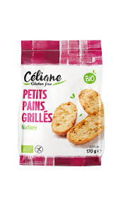Céliane petits pain grillés bio 170g - 5829502