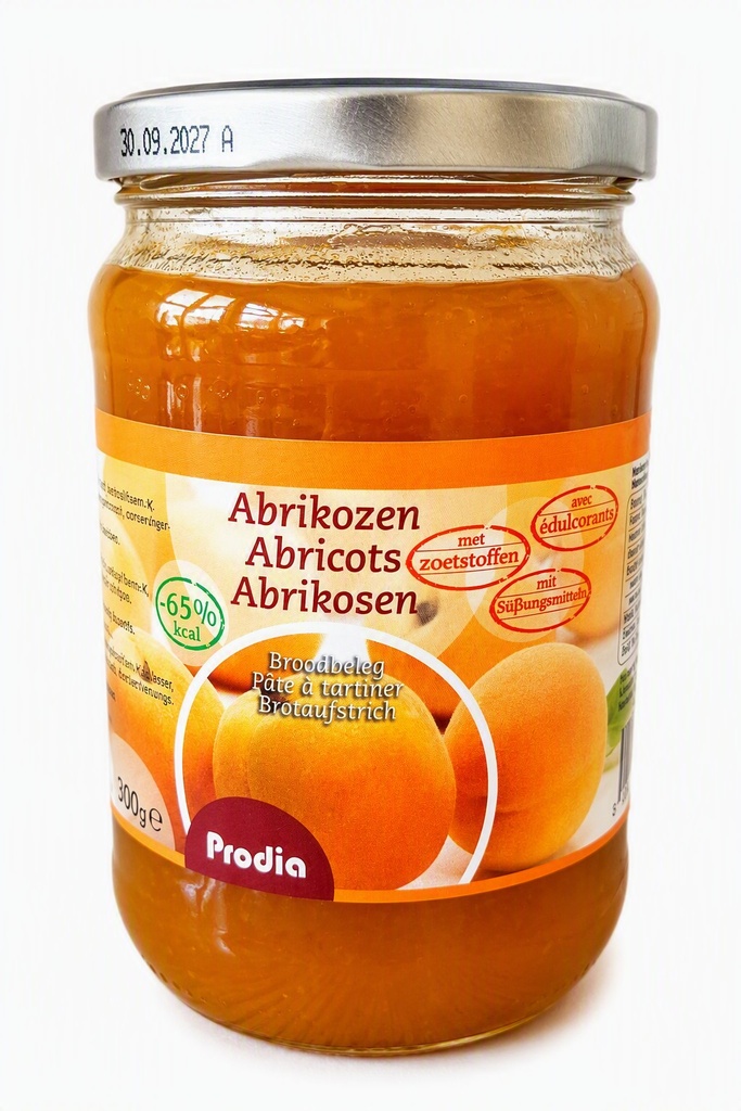 Prodia fruit spread 700g apricots maltitol