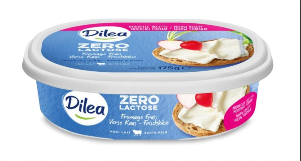 Dilea zero lactose cream cheese nature 175g