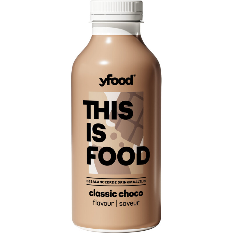 yFood chocolade 500ml 