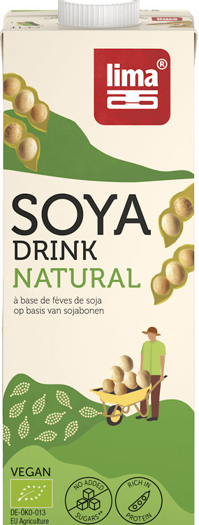 Lima soja drink natural bio 1l 