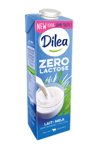 [2051] Dilea zero lactose boisson lactée demi-écrémée  1L