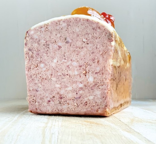 [2076] Le Cochon d'or paté de dinde nature (+/- 900g)