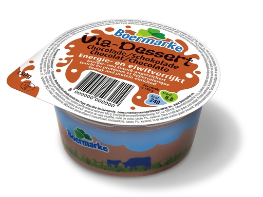 [2178] Boermarke E+EN+ vla chocolade 150g x 12 vries