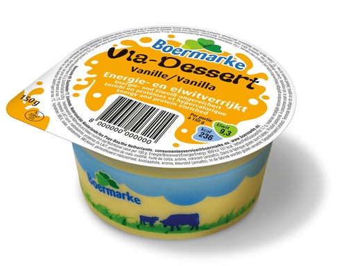 [2180] Boermarke E+EN+ vla vanille 150g x 12 vries