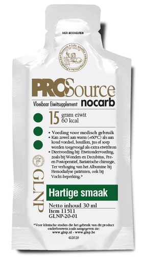 [2186] PROSource Nocarb hartige smaak 30ml - 4265187
