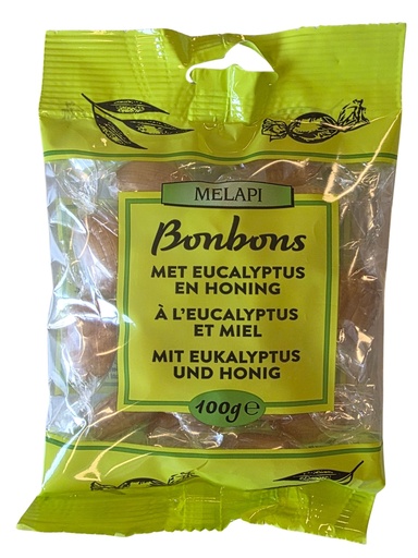 [3067] Melapi bonbons à l'eucalyptus et miel 100g