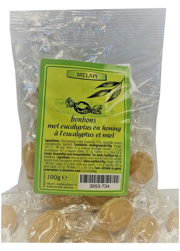 [3067] Melapi bonbons eucalyptus-honing 100g - 3953734