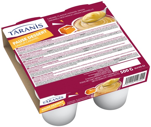 [3163] Taranis pause dessert caramel flavor 125g x 4