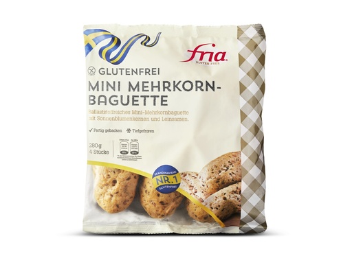 [3189] Fria mini baguette Rustic 4pcs 280g frozen