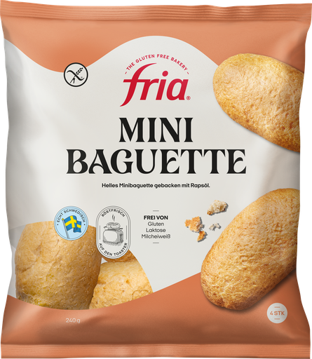 [3190] Fria mini baguette 4pcs 240g frozen