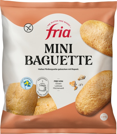 [3190] Fria mini stokbrood 4st 240g diepvries